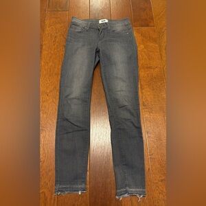 Paige Verdugo Ankle Gray Jeans size 25